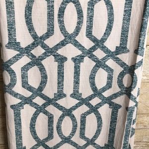 Threshold Accents - THRESHOLD - LATTICE WORK CURTAINS - BURLAP - EUC Threshold Accents - THRESHOLD - LATTICE WORK CURTAINS - BURLAP - EUC